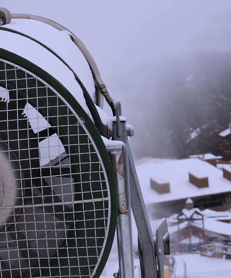 First Day of Snowmaking | Angel Fire Resort 2