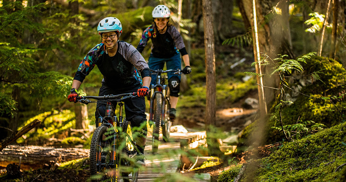 mountain biking camp