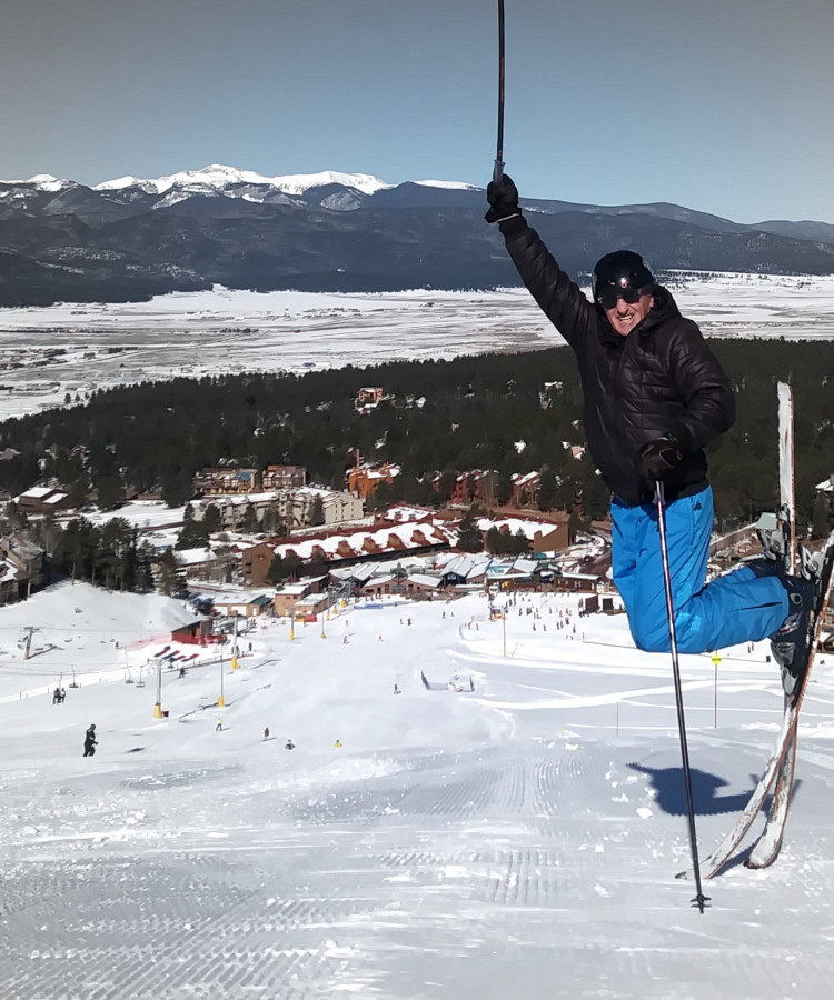 World Champion Skier Richard Schabl visits Angel Fire Resort to Ski and film his upcoming movie